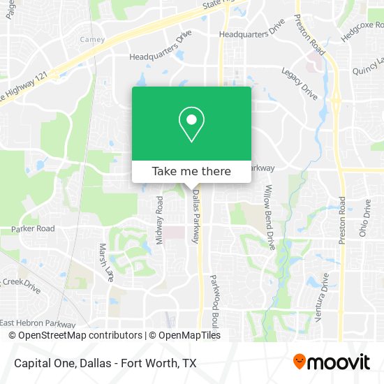 Capital One map