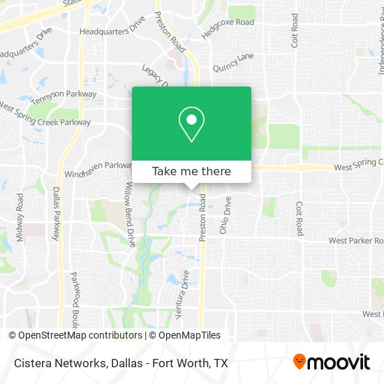 Cistera Networks map