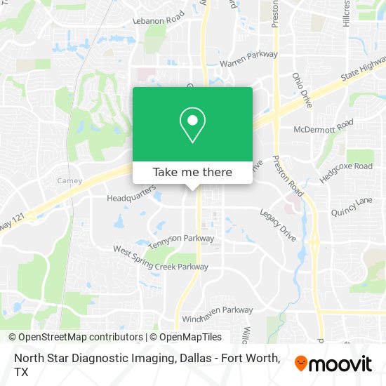 North Star Diagnostic Imaging map