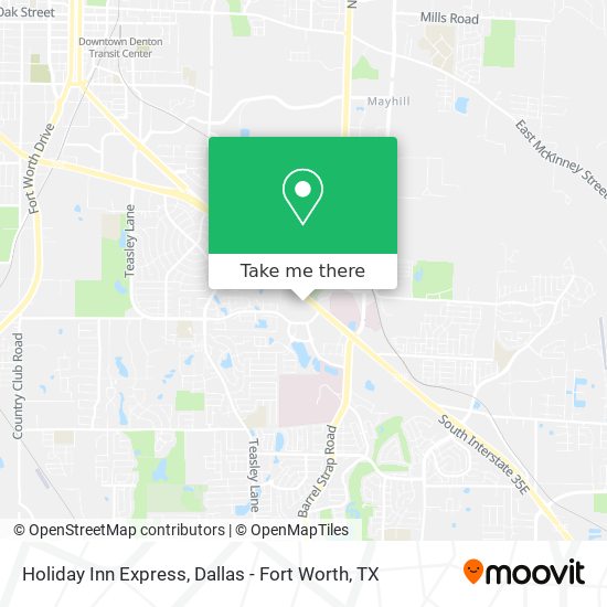Mapa de Holiday Inn Express