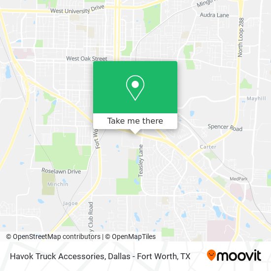 Havok Truck Accessories map