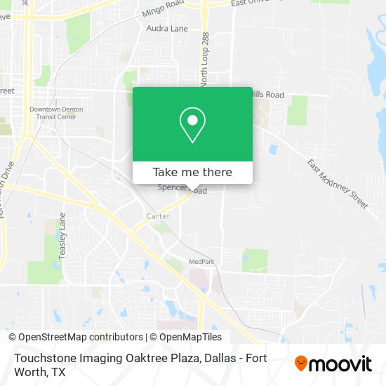 Touchstone Imaging Oaktree Plaza map