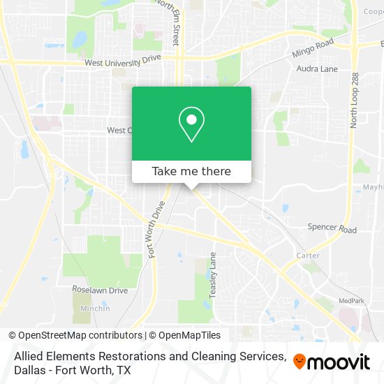 Allied Elements Restorations and Cleaning Services map