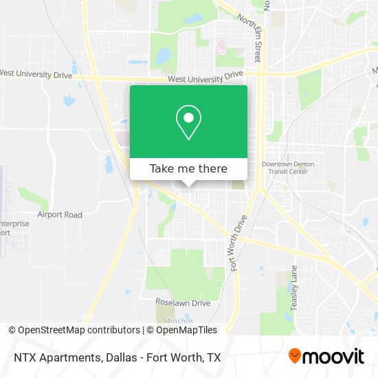 NTX Apartments map