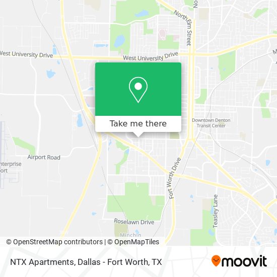 Mapa de NTX Apartments