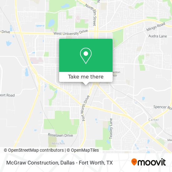 Mapa de McGraw Construction