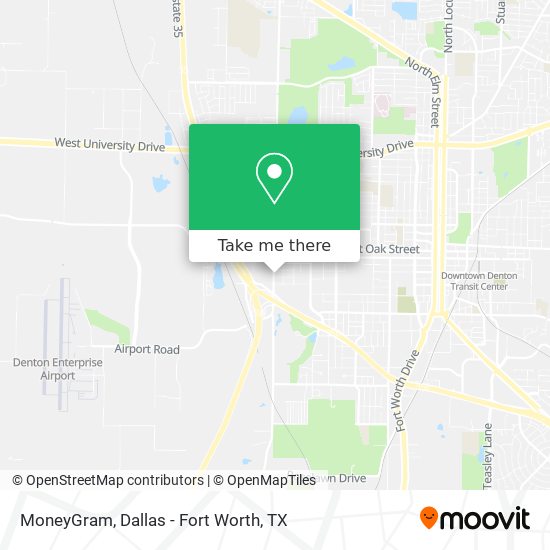 MoneyGram map