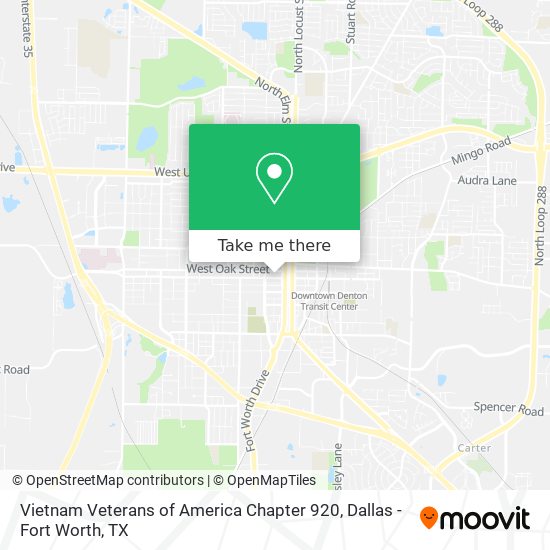 Vietnam Veterans of America Chapter 920 map