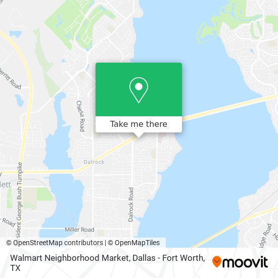 Walmart Neighborhood Market map