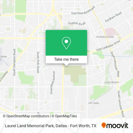 Laurel Land Memorial Park map