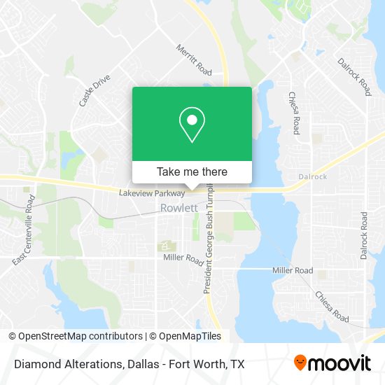 Diamond Alterations map