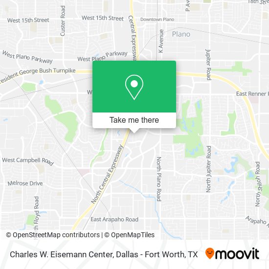 Mapa de Charles W. Eisemann Center