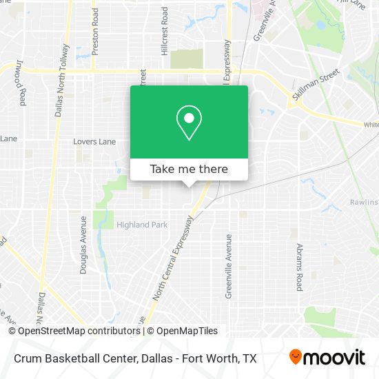 Crum Basketball Center map