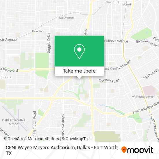 CFNI Wayne Meyers Auditorium map