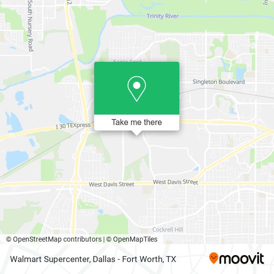Walmart Supercenter map
