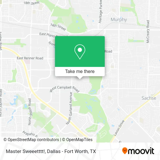 Master Sweeetttt! map