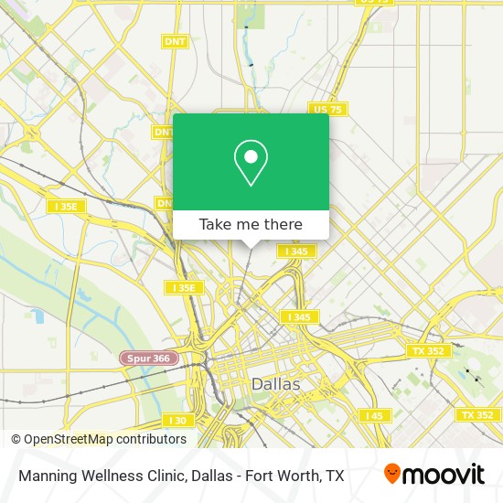 Manning Wellness Clinic map