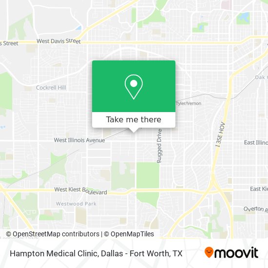 Mapa de Hampton Medical Clinic