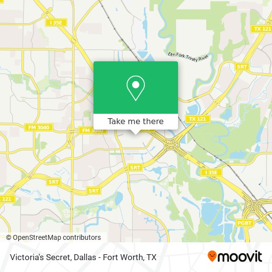 Victoria's Secret map