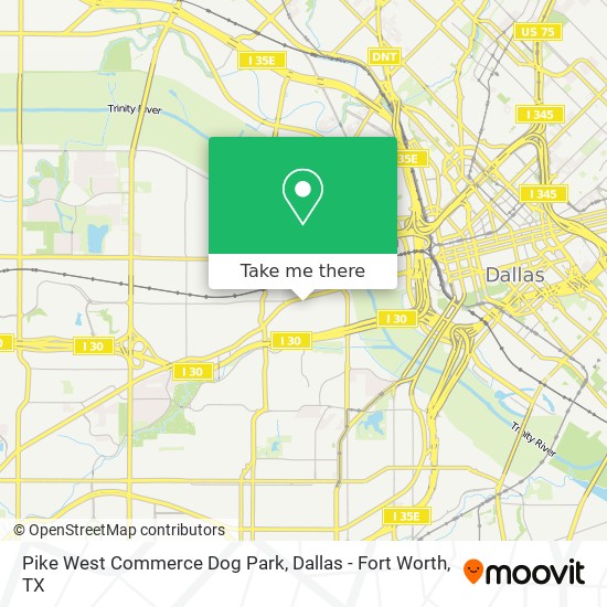 Mapa de Pike West Commerce Dog Park