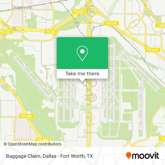 Baggage Claim map