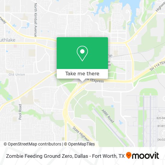 Zombie Feeding Ground Zero map