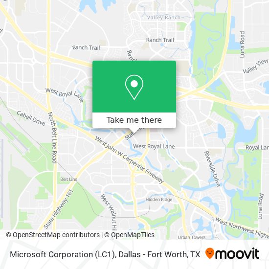 Microsoft Corporation (LC1) map