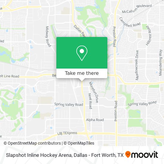 Slapshot Inline Hockey Arena map