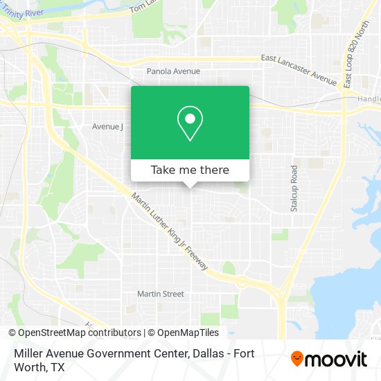 Miller Avenue Government Center map