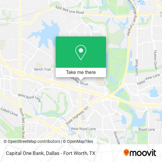 Capital One Bank map