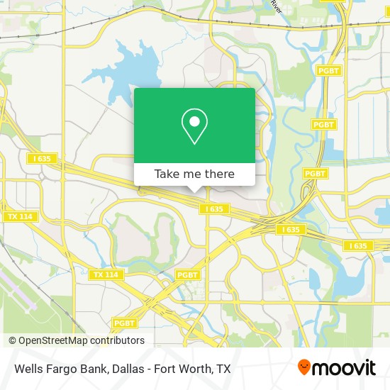 Wells Fargo Bank map