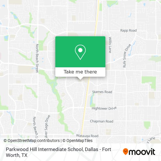 Parkwood Hill Intermediate School map