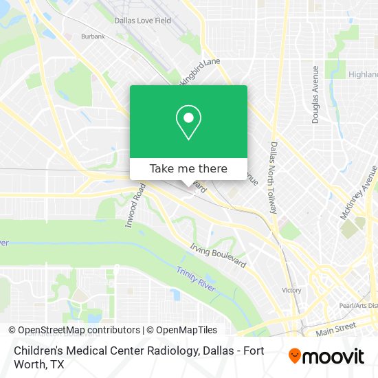 Mapa de Children's Medical Center Radiology