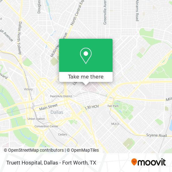Mapa de Truett Hospital