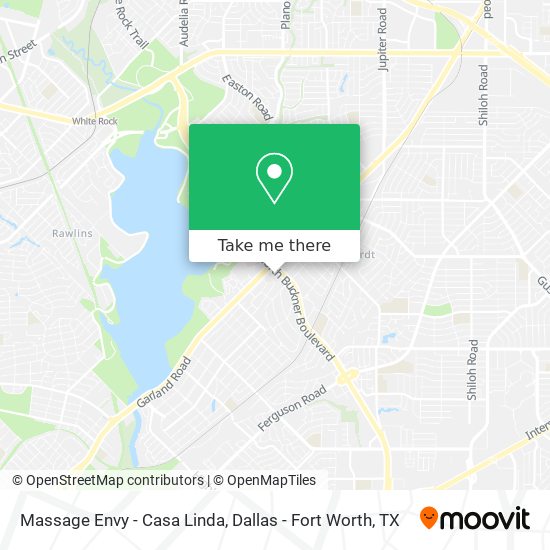 Massage Envy - Casa Linda map