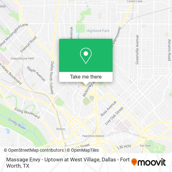 Massage Envy - Uptown at West Village map