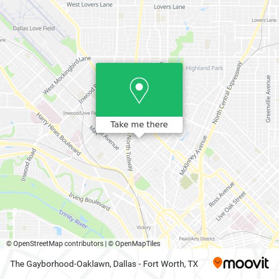 The Gayborhood-Oaklawn map