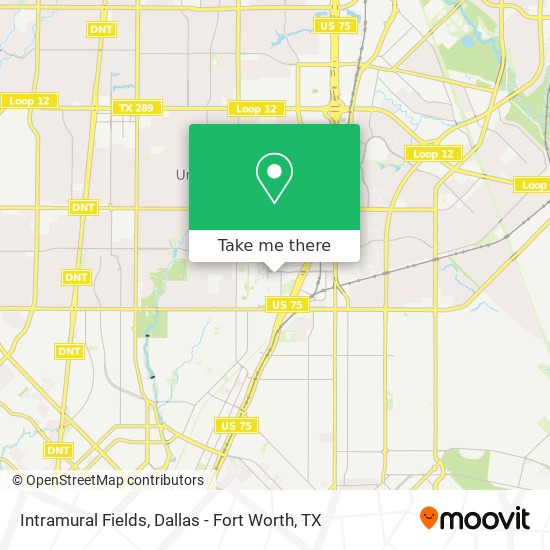 Intramural Fields map