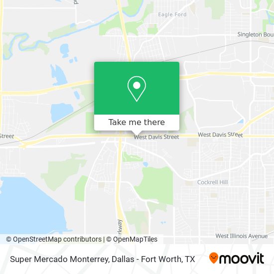 Super Mercado Monterrey map
