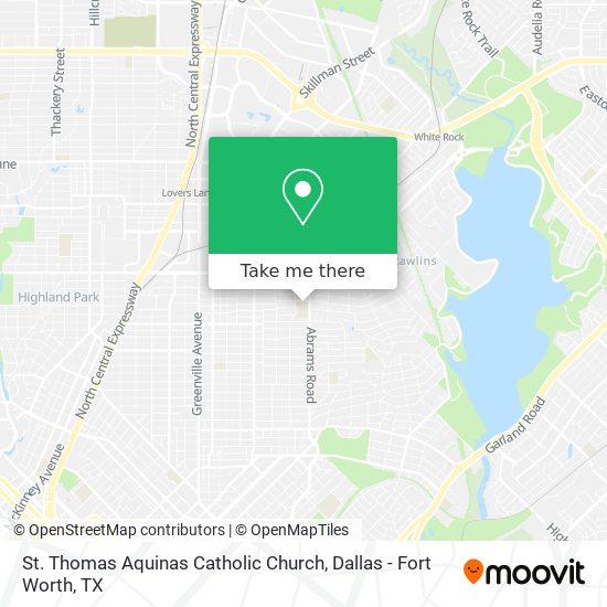 Mapa de St. Thomas Aquinas Catholic Church