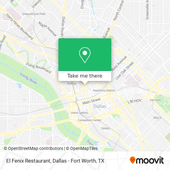 El Fenix Restaurant map
