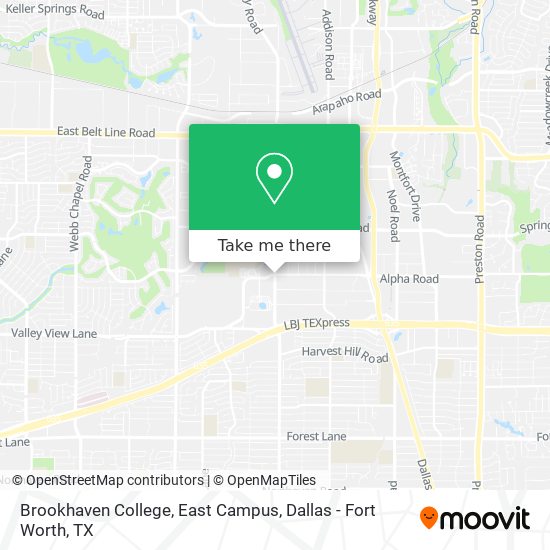 Brookhaven Campus Map – Brookhaven Maps – Dallas College