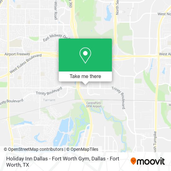 Mapa de Holiday Inn Dallas - Fort Worth Gym