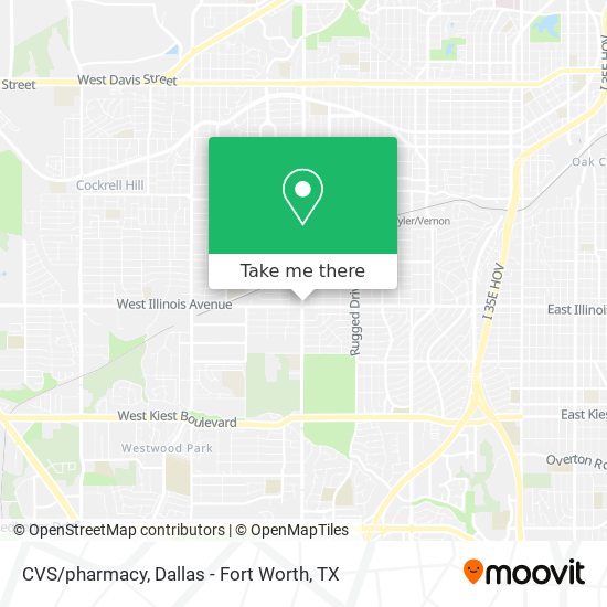 Mapa de CVS/pharmacy
