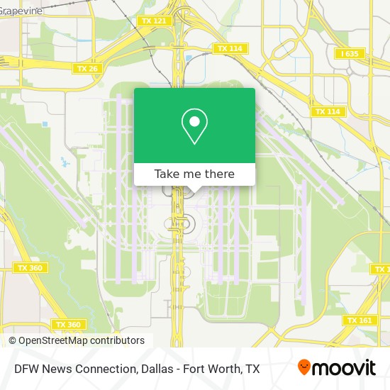 Mapa de DFW News Connection