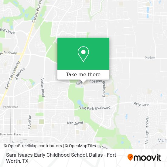 Sara Isaacs Early Childhood School map