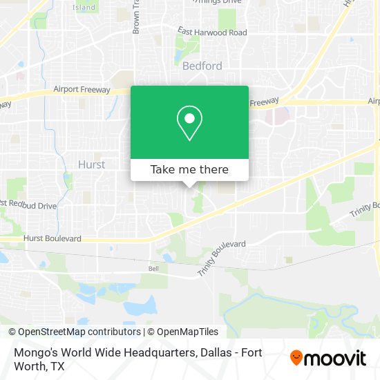 Mongo's World Wide Headquarters map