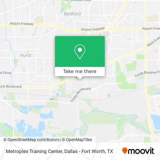 Metroplex Training Center map