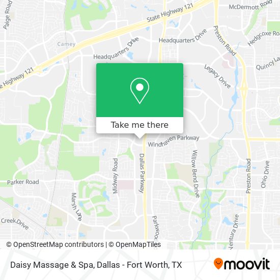 Daisy Massage & Spa map