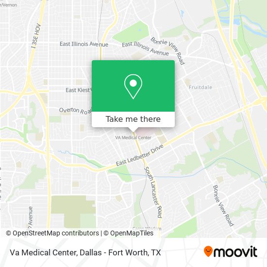 Va Medical Center map